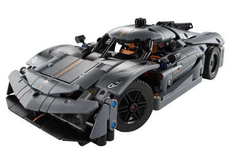 LEGO® 42173 Technic - Szary hipersamochód Koenigsegg Jesko Absolut