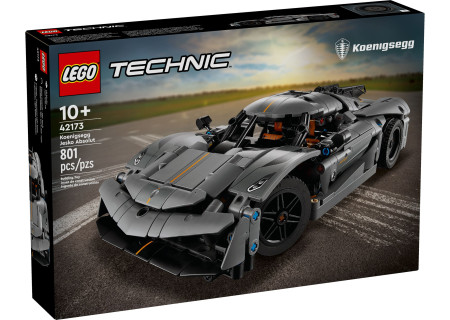 LEGO® 42173 Technic - Szary hipersamochód Koenigsegg Jesko Absolut