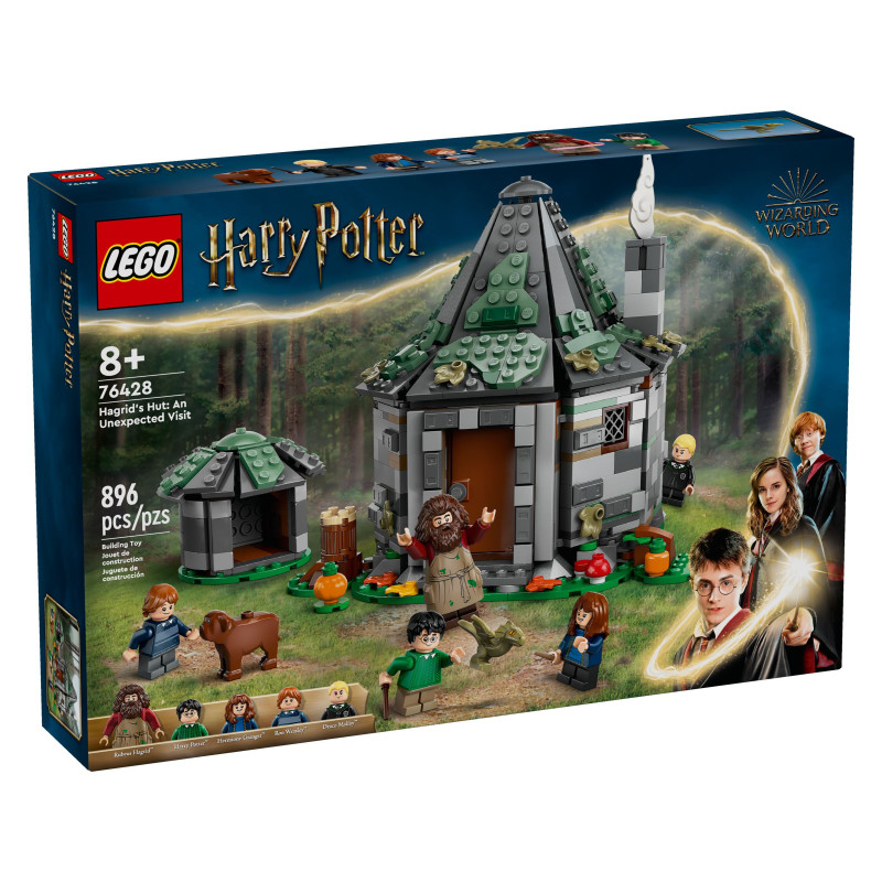 LEGO® 76428 Harry Potter - Chatka Hagrida: niespodziewana wizyta