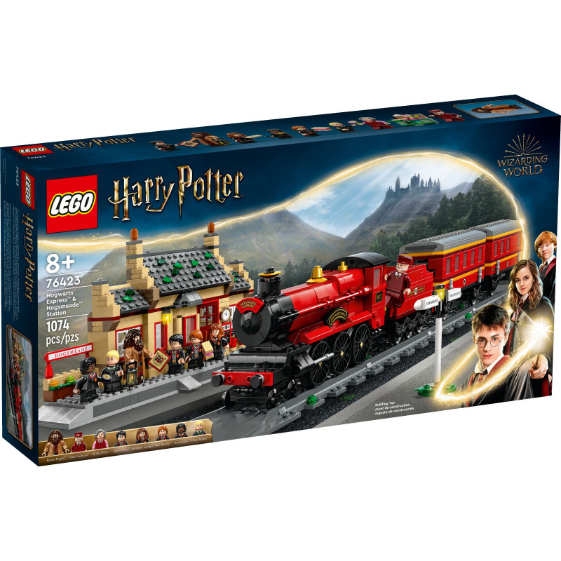 LEGO® 76423 Harry Potter - Ekspres do Hogwartu i stacja w Hogsmeade