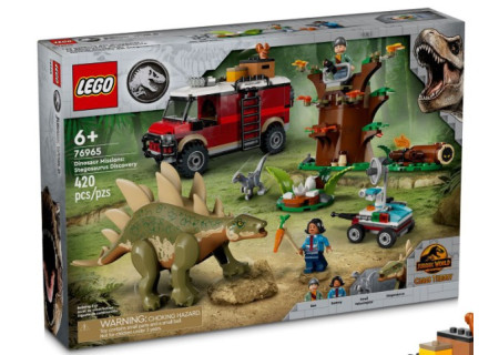LEGO® 76965 Jurassic World - Dinomisje: odkrycie stegozaura