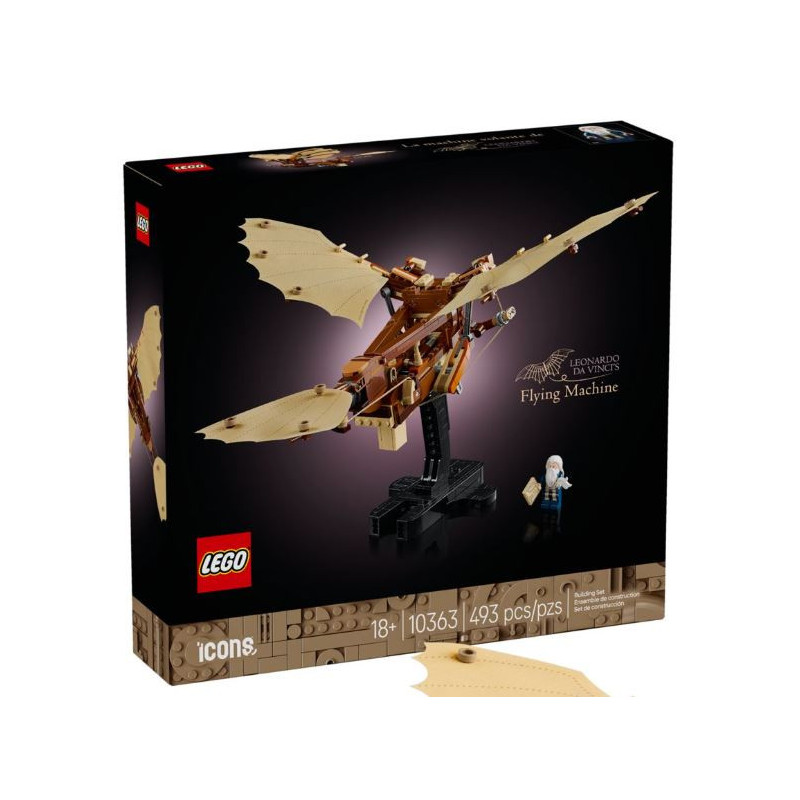 LEGO® 10363 ICONS - Maszyna latająca Leonarda da Vinci