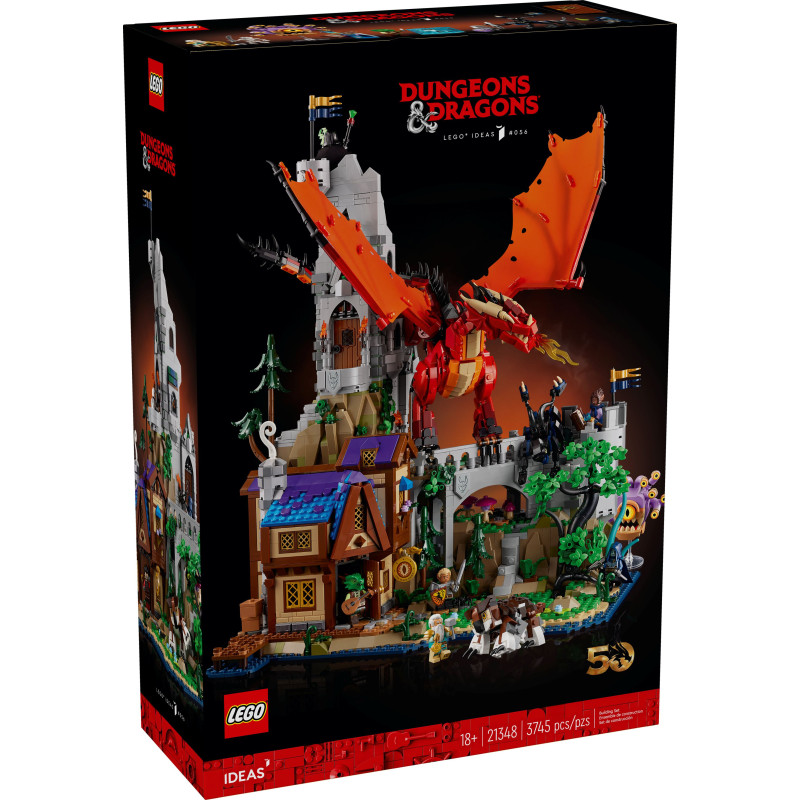 LEGO® 21348 Ideas - Dungeons & Dragons: Opowieść czerwonego smoka