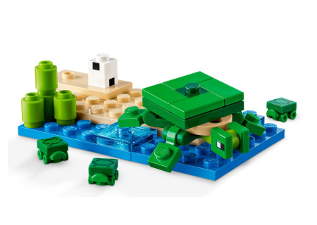 LEGO® 21254 Minecraft - Domek na plaży żółwi