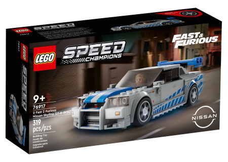 LEGO® 76917 Speed Champions - Nissan Skyline GT-R (R34) z filmu „Za szybcy, za wściekli”