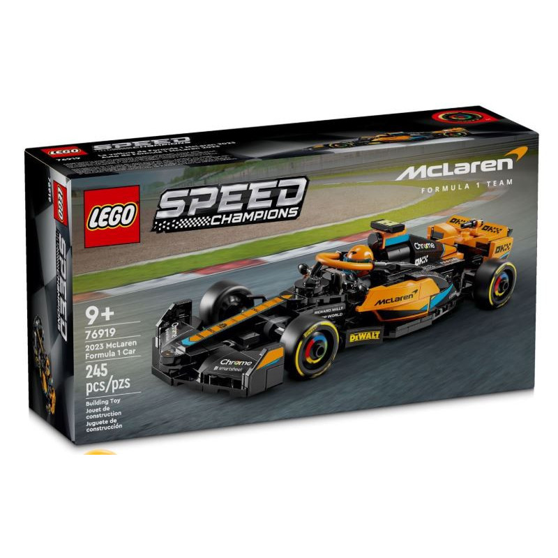 LEGO® 76919 Speed Champions - Samochód wyścigowy McLaren Formula 1