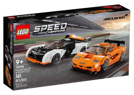LEGO® 76918 Speed Champions - McLaren Solus GT i McLaren F1 LM