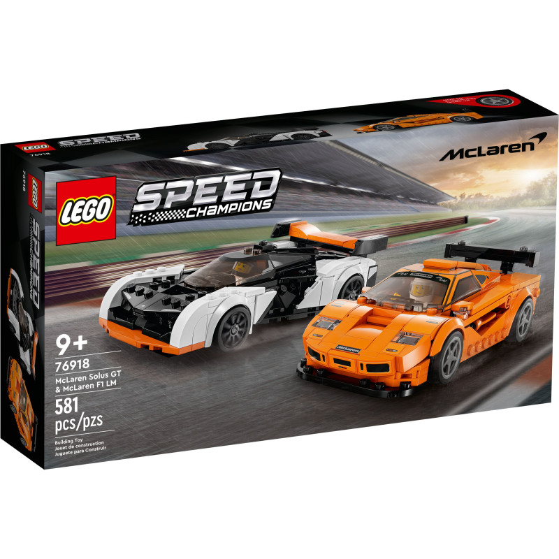 LEGO® 76918 Speed Champions - McLaren Solus GT i McLaren F1 LM
