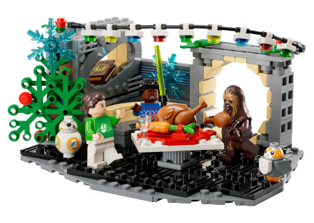 LEGO® 40658 Star Wars - Świąteczna diorama z Sokołem Millennium