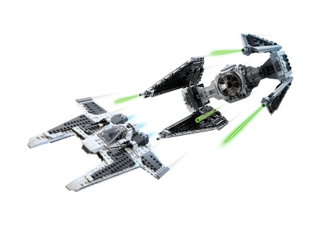 LEGO® 75348 Star Wars - Mandaloriański myśliwiec Fang Fighter kontra TIE Interceptor