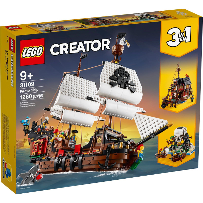 LEGO® 31109 Creator 3w1 - Statek piracki