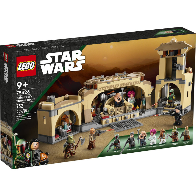LEGO® 75326 Star Wars - Sala tronowa Boby Fetta