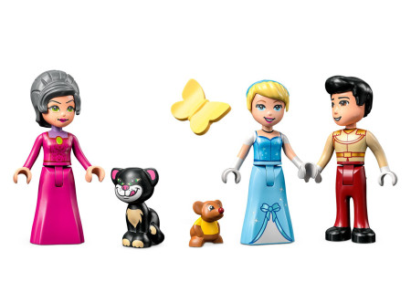 LEGO® 43206 Disney - Zamek Kopciuszka i Księcia z bajki