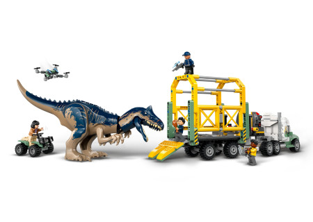 LEGO® 76966 Jurassic World - Dinomisje: ciężarówka do transportu allozaura