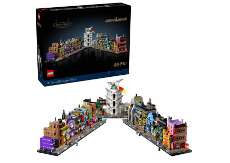 LEGO® 76444 Harry Potter - Magiczne sklepy na Ulicy Pokątnej