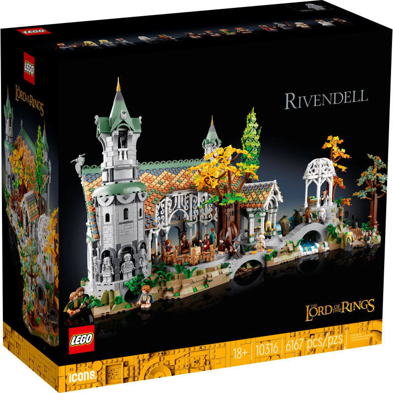 LEGO® 10316 ICONS - WŁADCA PIERŚCIENI: RIVENDELL