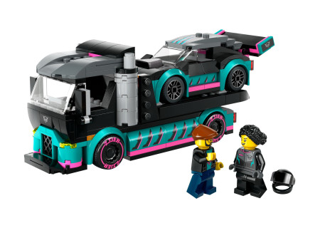 LEGO® 60406 City - Samochód wyścigowy i laweta