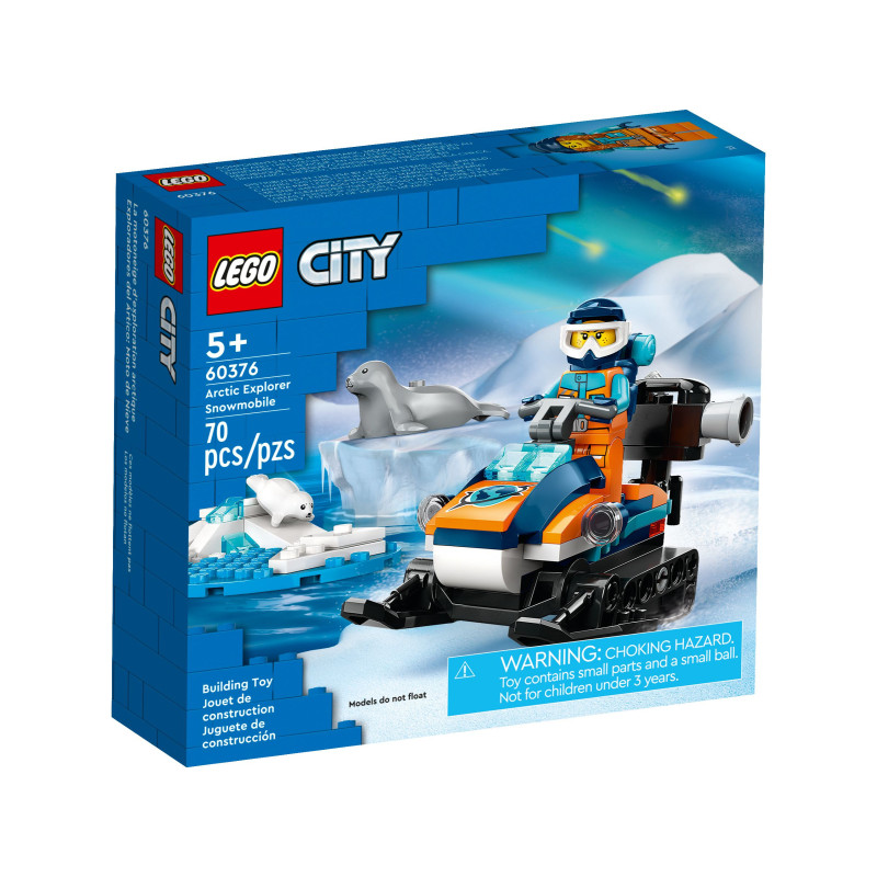 LEGO® 60376 City - Skuter śnieżny badacza Arktyki