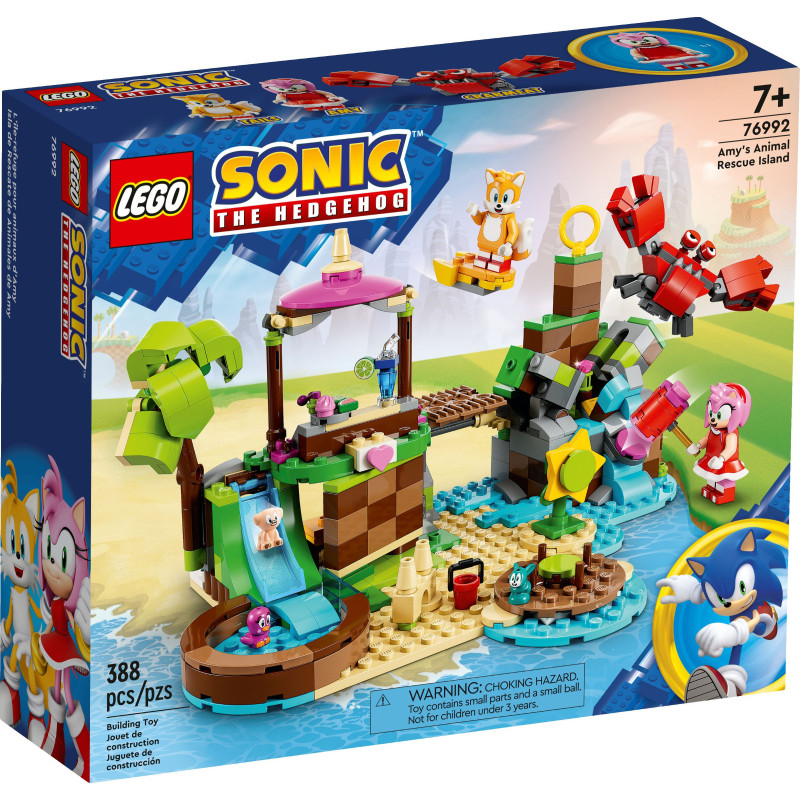 LEGO® 76992 Sonic the Hedgehog - Wyspa dla zwierząt Amy