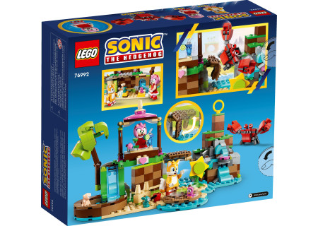 LEGO® 76992 Sonic the Hedgehog - Wyspa dla zwierząt Amy