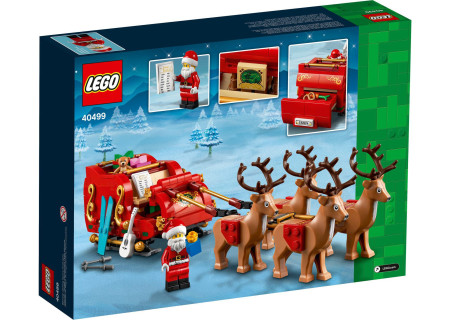 LEGO® 40499 Okolicznościowe - Sanie Świętego Mikołaja