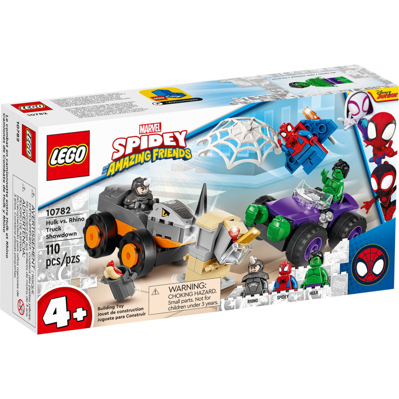 LEGO® 10782 Marvel Super Heroes - Hulk kontra Rhino - starcie pojazdów