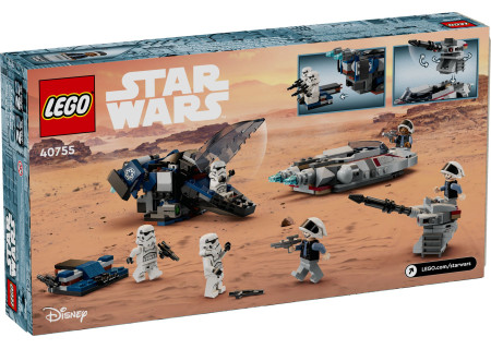 LEGO® 40755 Star Wars - Imperialny transportowiec kontra zwiadowczy śmigacz Rebelii