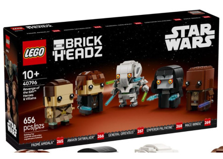 LEGO® 40796 BrickHeadz - Zemsta Sithów™ - bohaterowie i złoczyńcy