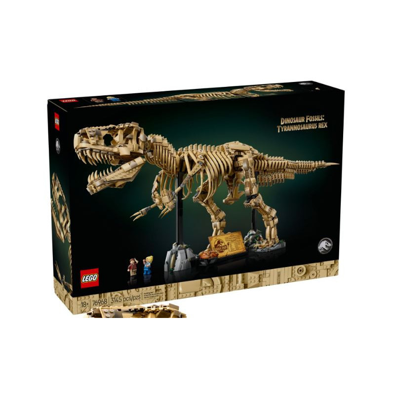 LEGO® 76968 Jurassic World - Szkielety dinozaurów: tyranozaur