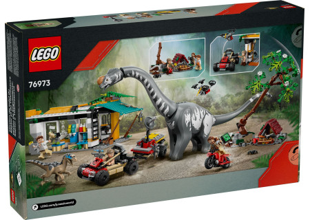 LEGO® 76973 Jurassic World - Na tropie tytanozaura i raptora