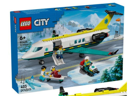 LEGO® 60465 City - Samolot pogotowia ratunkowego