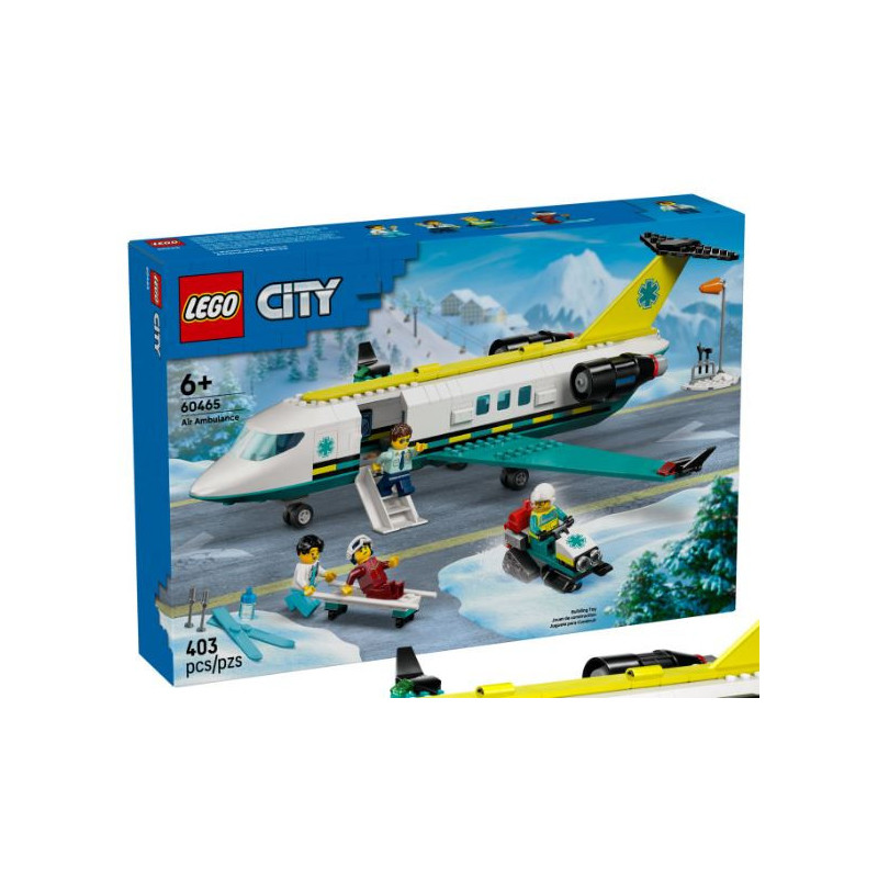 LEGO® 60465 City - Samolot pogotowia ratunkowego