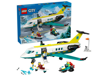 LEGO® 60465 City - Samolot pogotowia ratunkowego
