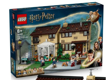 LEGO® 76451 Harry Potter - Privet Drive: Wizyta ciotki Marge