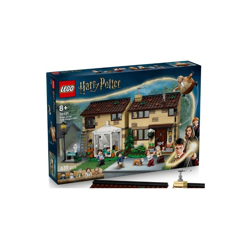 LEGO® 76451 Harry Potter - Privet Drive: Wizyta ciotki Marge