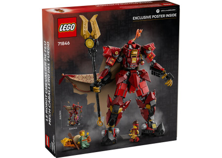 LEGO® 71846 Ninjago - Mech ognistego rycerza