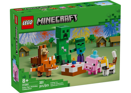 LEGO® 21281 Minecraft - Urodziny prosiaczka