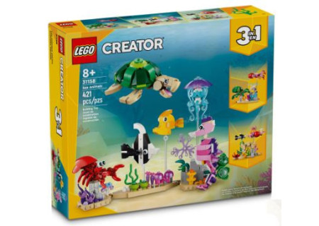 LEGO® 31158 Creator 3w1 - Zwierzęta morskie