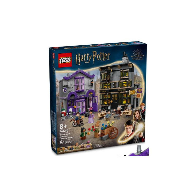 LEGO® 76439 Harry Potter - Sklepy Ollivandera i Madame Malkin