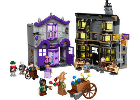 LEGO® 76439 Harry Potter - Sklepy Ollivandera i Madame Malkin