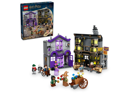 LEGO® 76439 Harry Potter - Sklepy Ollivandera i Madame Malkin