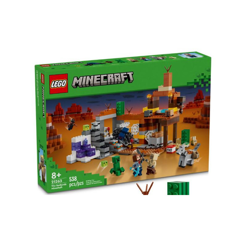 LEGO® 21263 Minecraft - Kopalnia w Badlandach