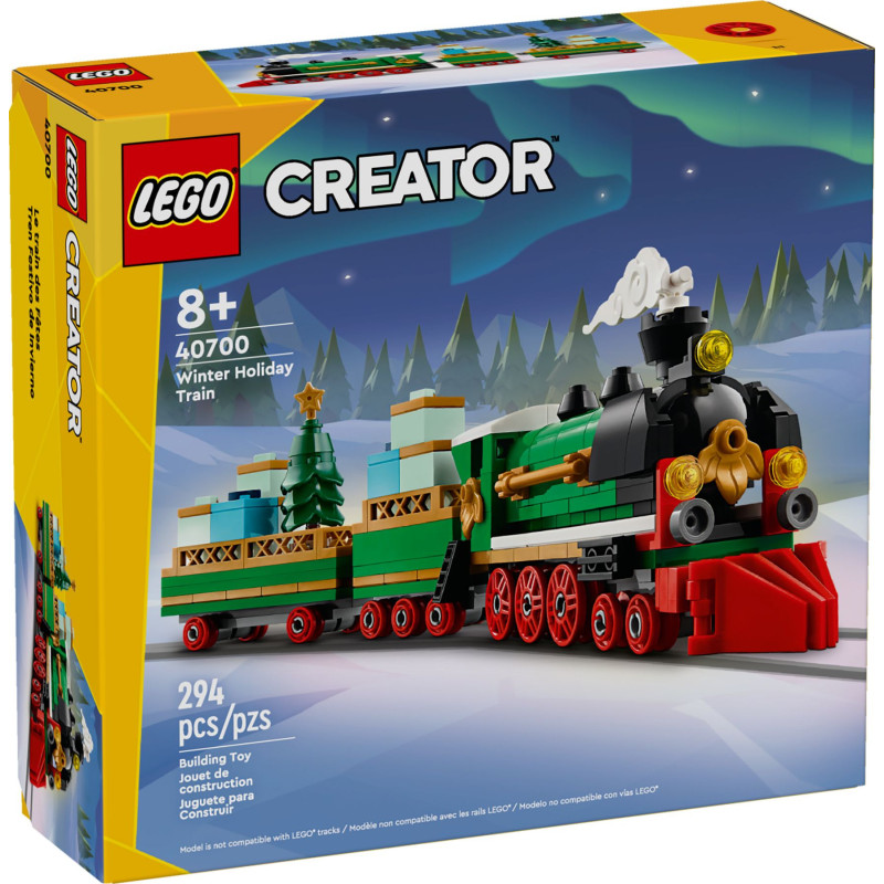 LEGO® 40700 Promocyjne - Zimowy pociąg