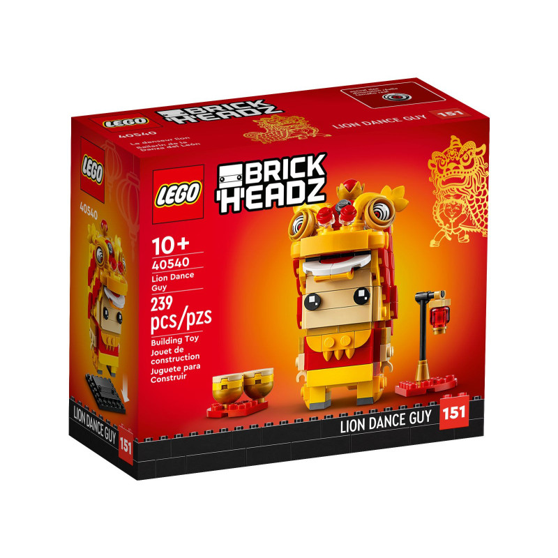 LEGO® 40540 BrickHeadz - Chłopak tańczący taniec lwa