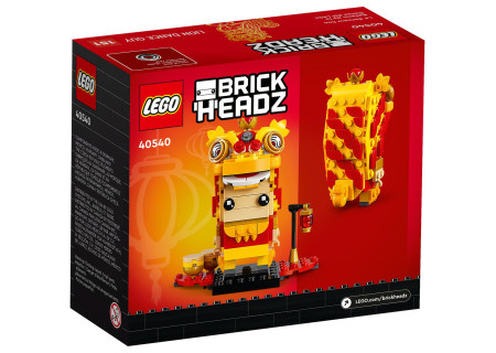 LEGO® 40540 BrickHeadz - Chłopak tańczący taniec lwa