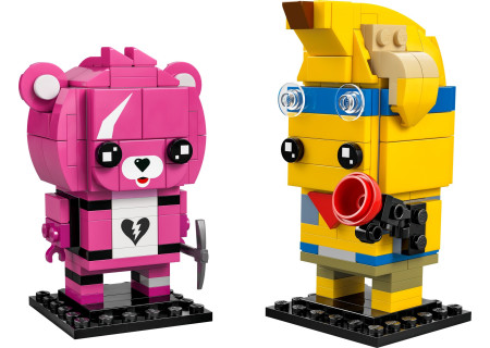 LEGO® 40760 BrickHeadz - Przygodowy Skórek z Tropików i Dowódczyni Drużyny Przytulanek