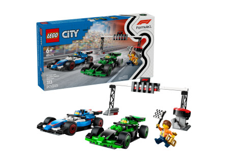 LEGO® 60474 City - Padok F1® z bolidami VCARB i Sauber
