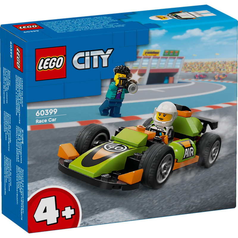 LEGO® 60399 City - Zielony samochód wyścigowy