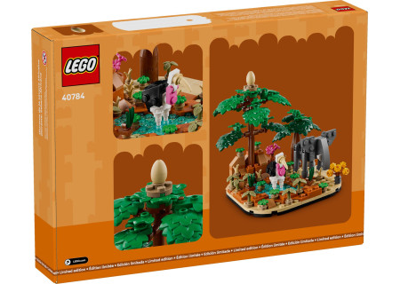 LEGO® 40784 Inne - Diorama z afrykańską sawanną