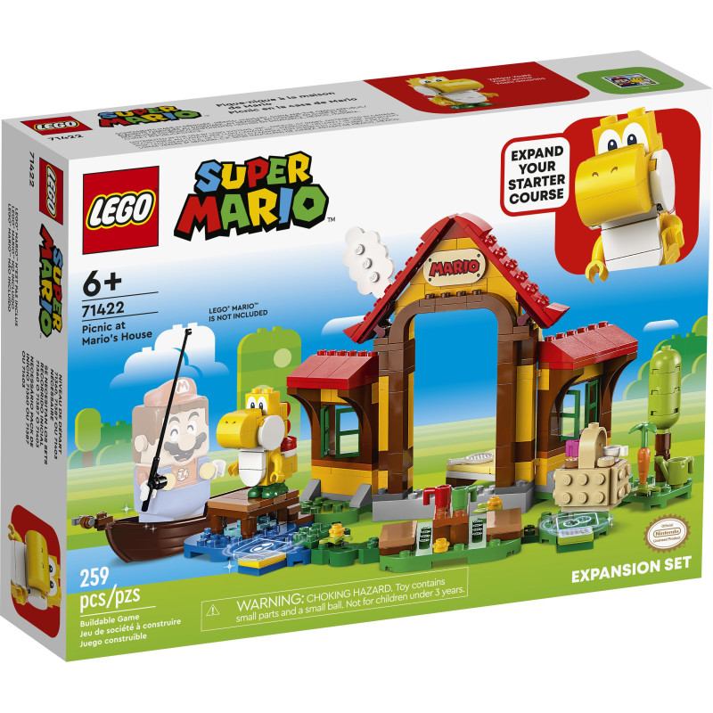 LEGO® 71422 Super Mario - Piknik w domu Mario - zestaw rozszerzający